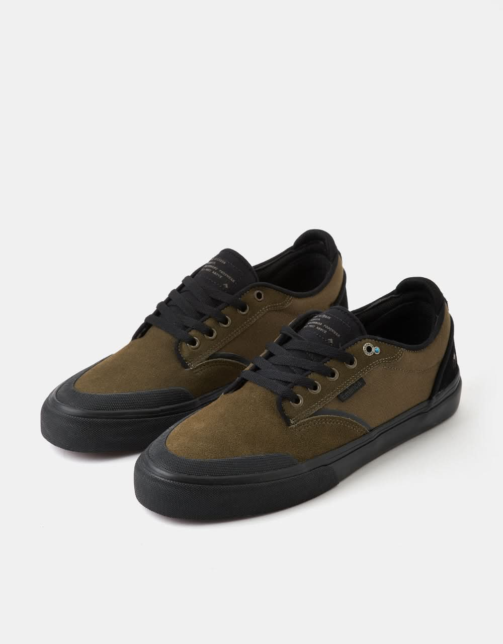 Emerica x Six Feet Above Dickson Skate Shoes - OD Black