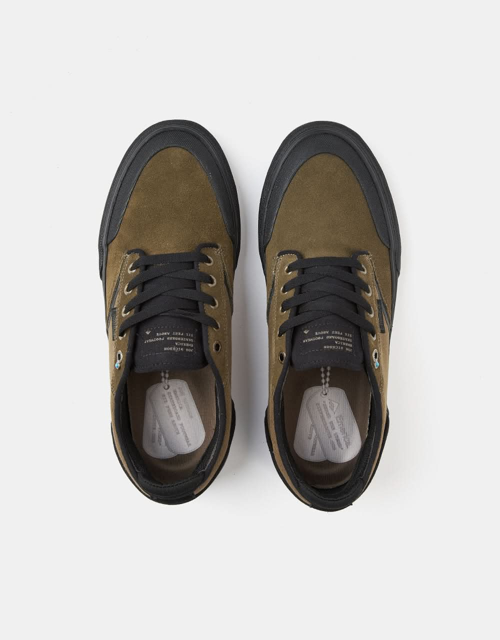 Emerica x Six Feet Above Dickson Skate Shoes - OD Black