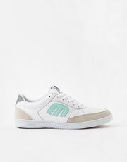 etnies The Aurelien Skate Shoes - White/Mint