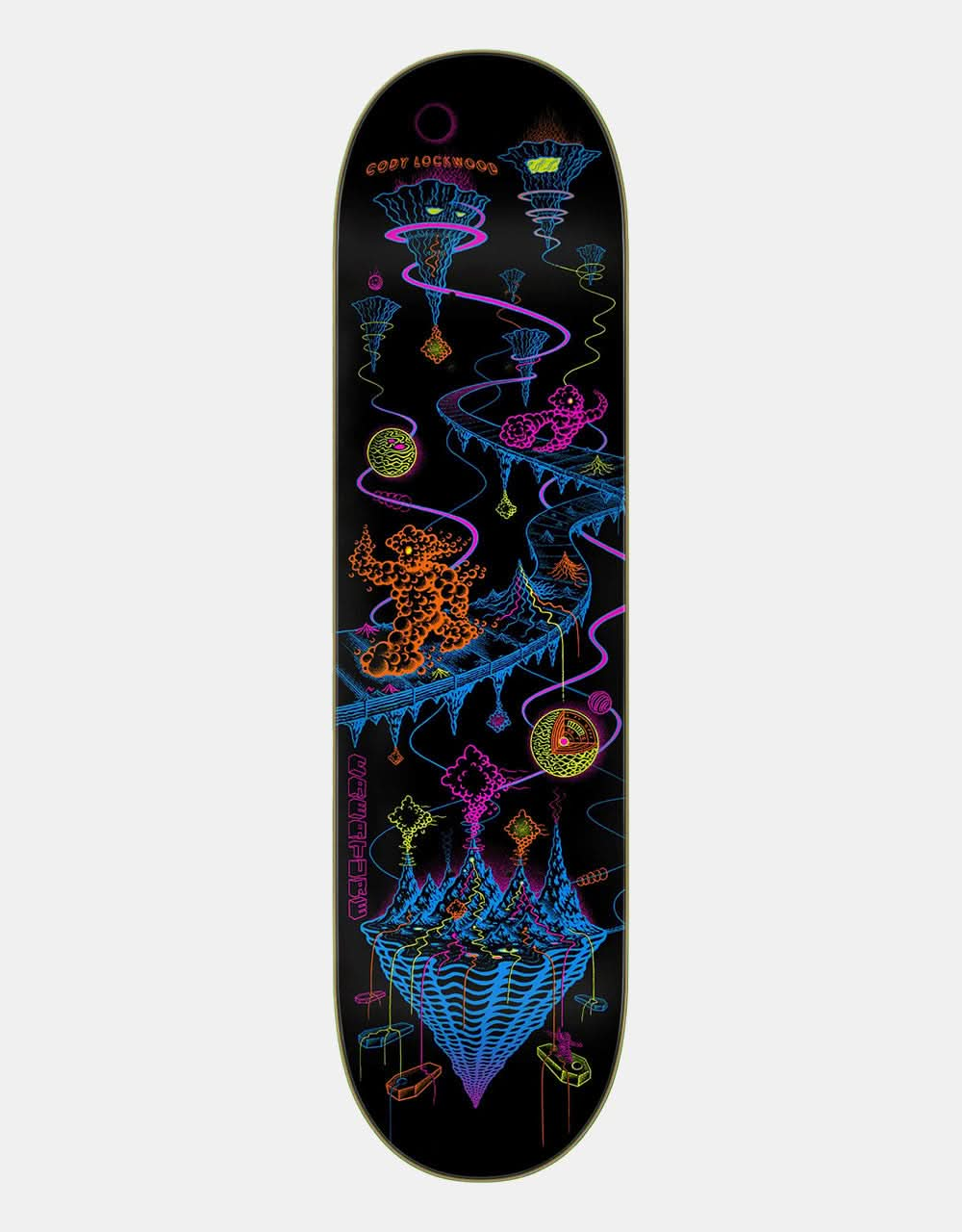 Creature Lockwood Xploration VX Skateboard Deck - 8.25"