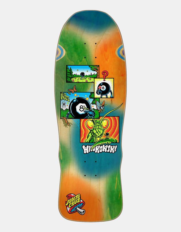 Santa Cruz Winkowski 8Ballr Comic Shaped Skateboard Deck - 10.35"