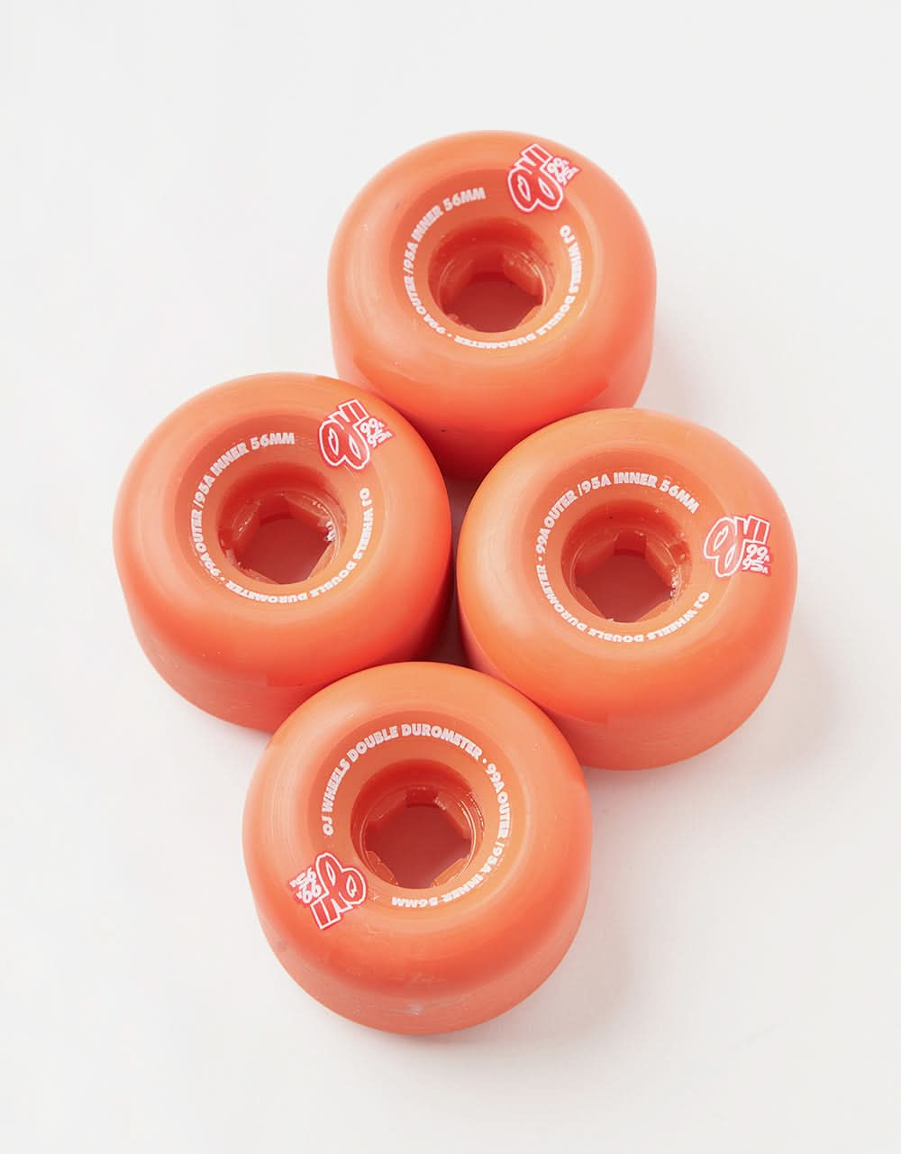 OJ Double Duro 99a/95a Skateboard Wheels - 56mm