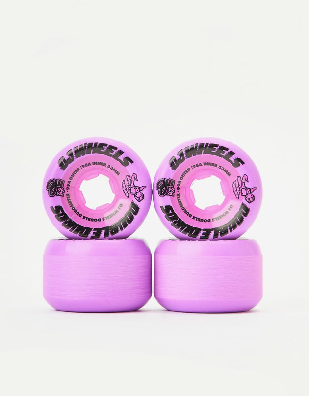 OJ Double Duro 99a/95a Skateboard Wheels - 53mm