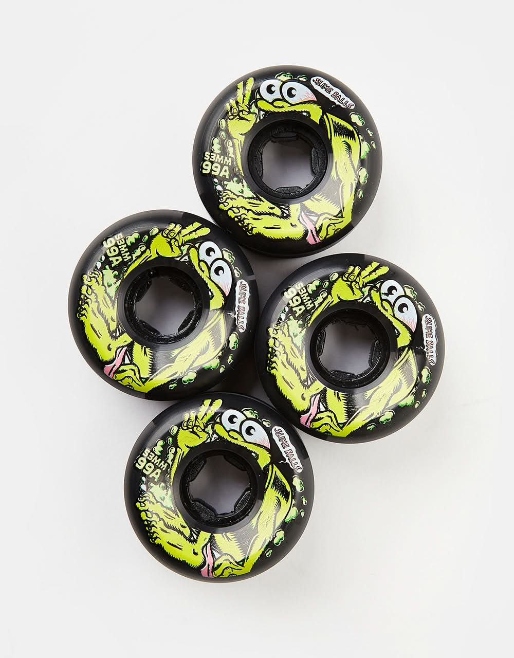 Slime Balls Slime Gremmie Vomit Mini Hardline 99a Skateboard Wheels - 53mm