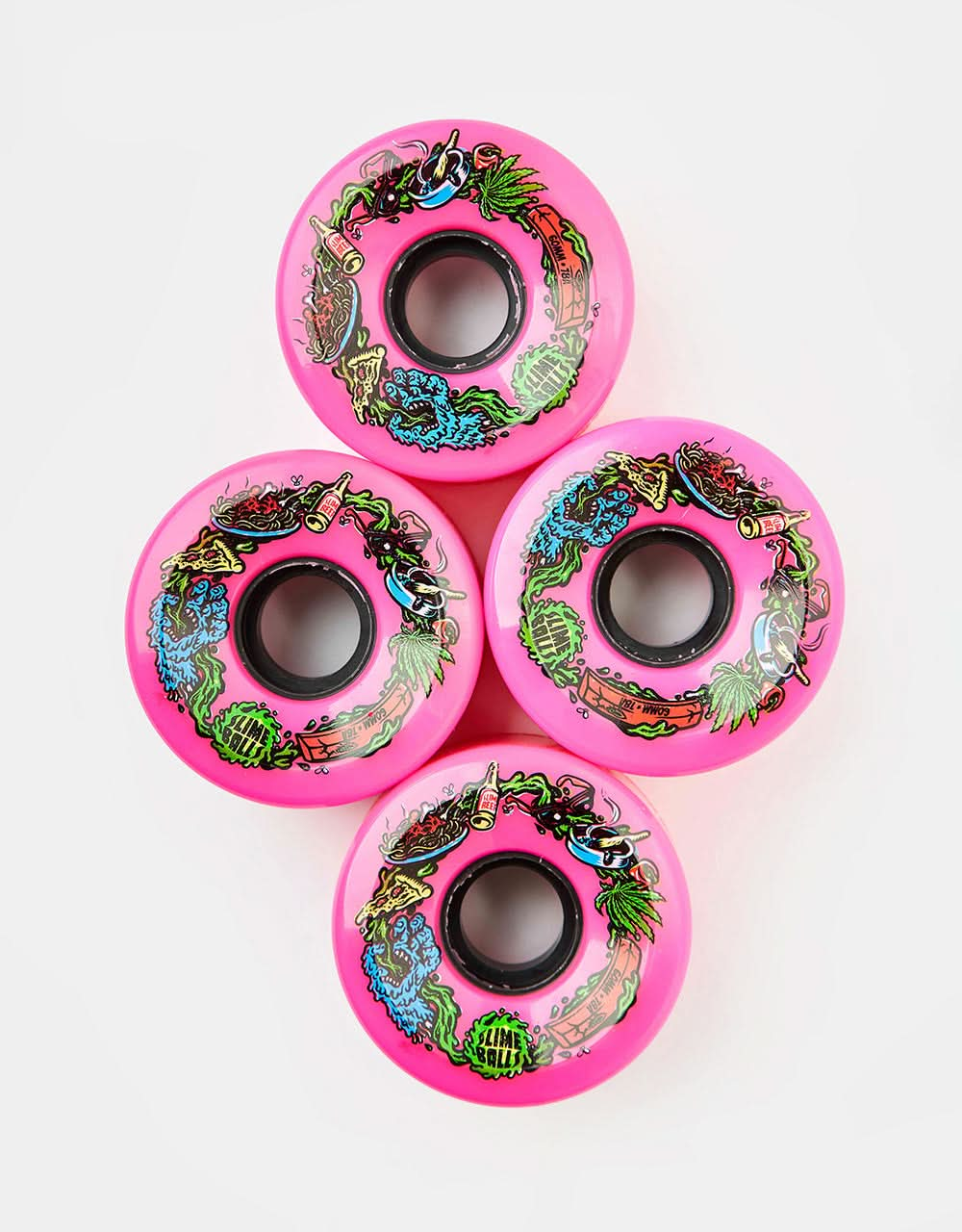 Slime Balls Scarf Balls OG Slime 78a Skateboard Wheels - 60mm