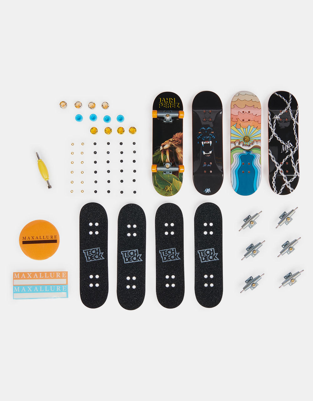 Tech Deck Fingerboard Ultra DLX (4 Pack) - Max Allure