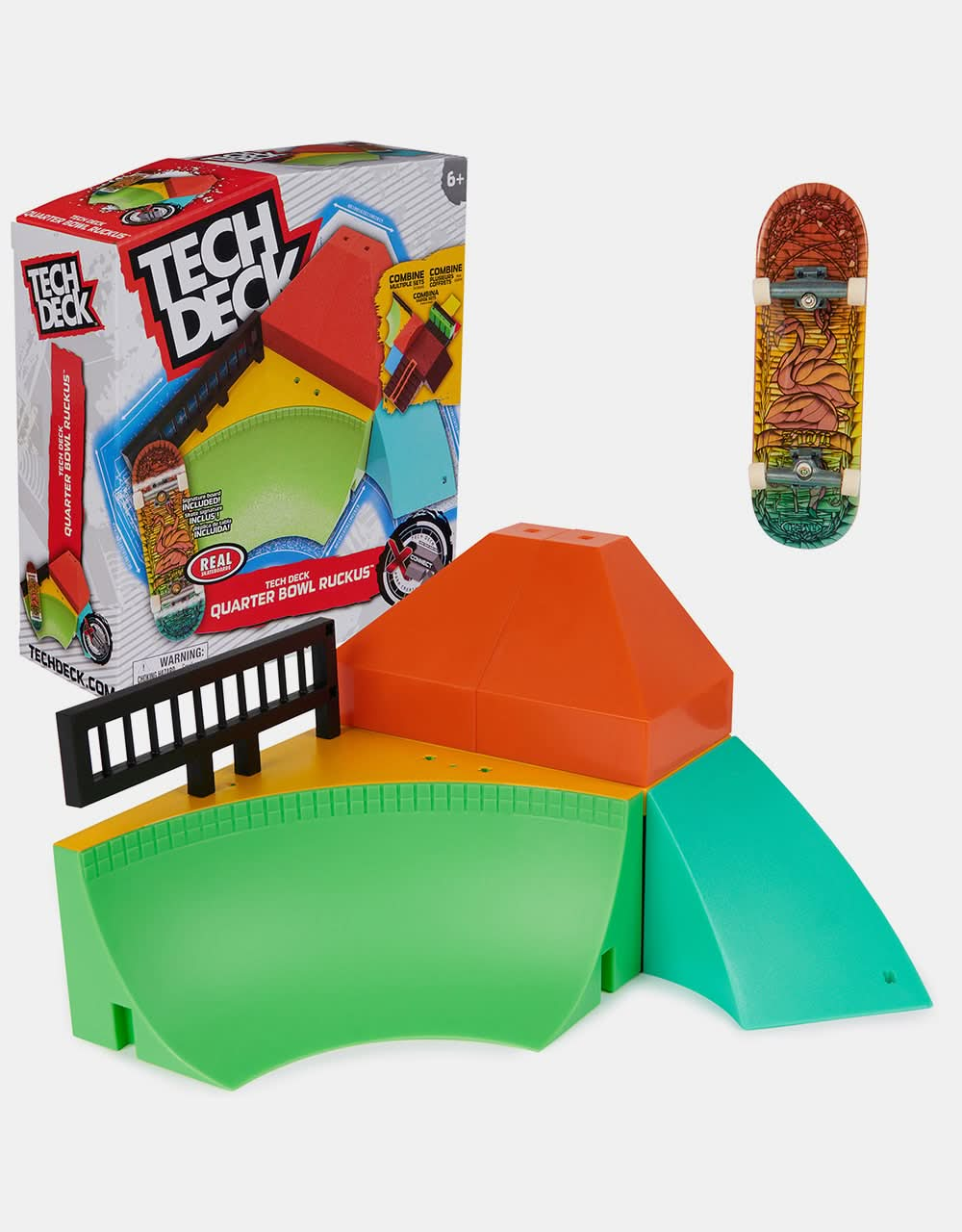 Tech Deck Fingerboard X-Connect Park Starter Kit - Quarter Bowl Ruckus