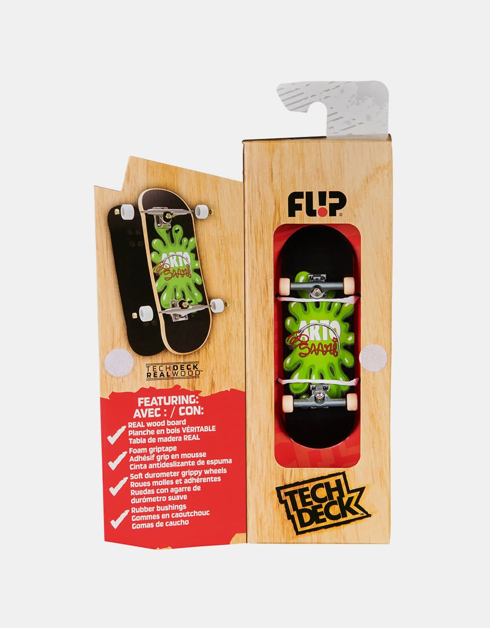 Tech Deck Fingerboard Performance Wood Board - Flip V2