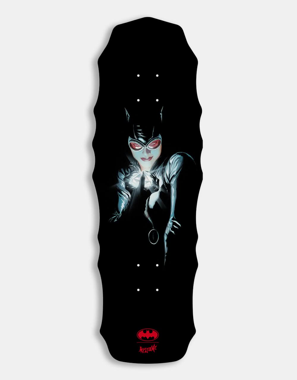 Welcome x Batman Catwoman 'Shadow Series' on Widow Skateboard Deck - 10"