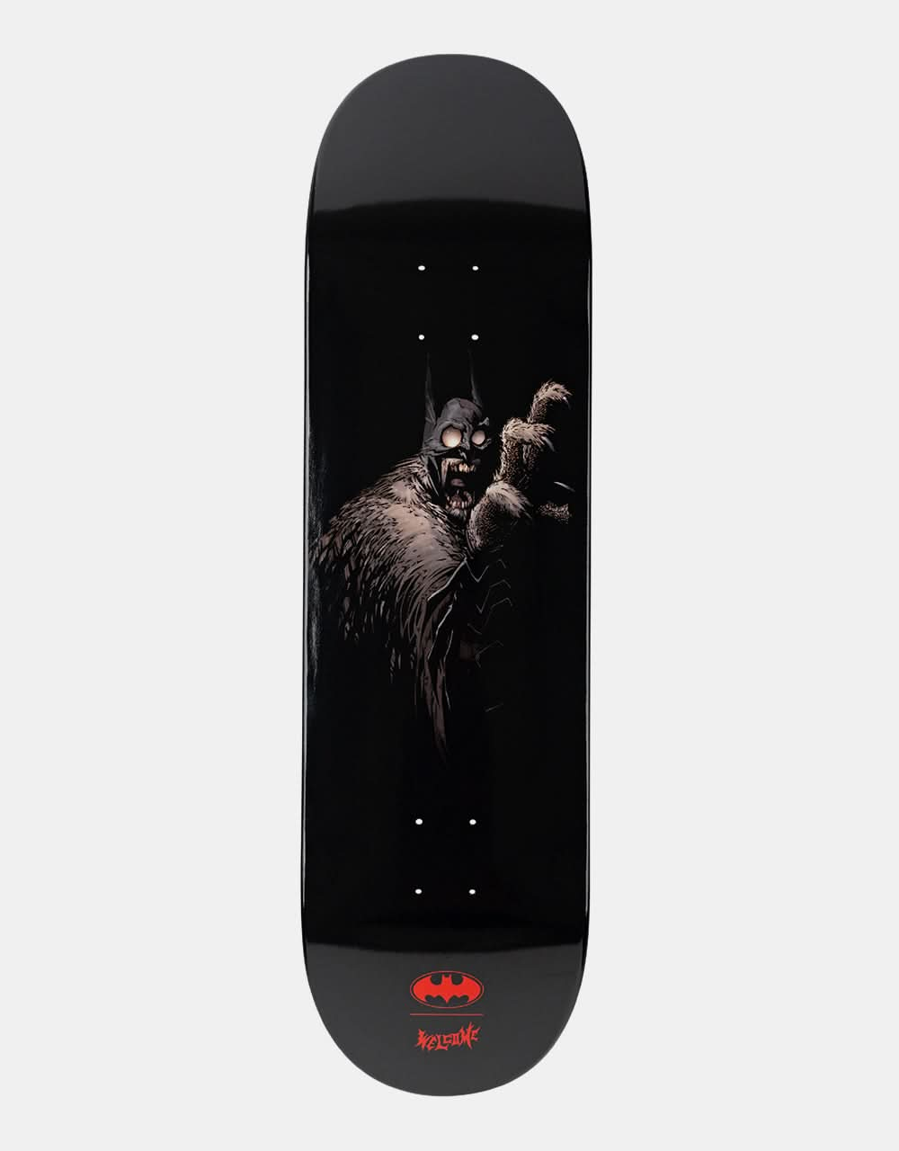 Welcome x Batman Batmonster 'Shadow Series' Skateboard Deck - 8.75"