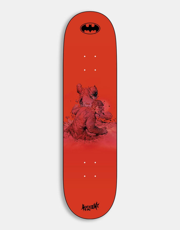 Welcome x Batman Knockout Skateboard Deck - 8.25"