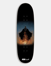 Welcome x Batman Bat Flames on Boline 2.0 Skateboard Deck - 9.5"