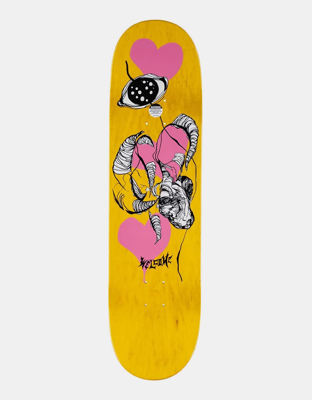 Welcome Infinitley Batty on Popsicle Skateboard Deck - 8.5"