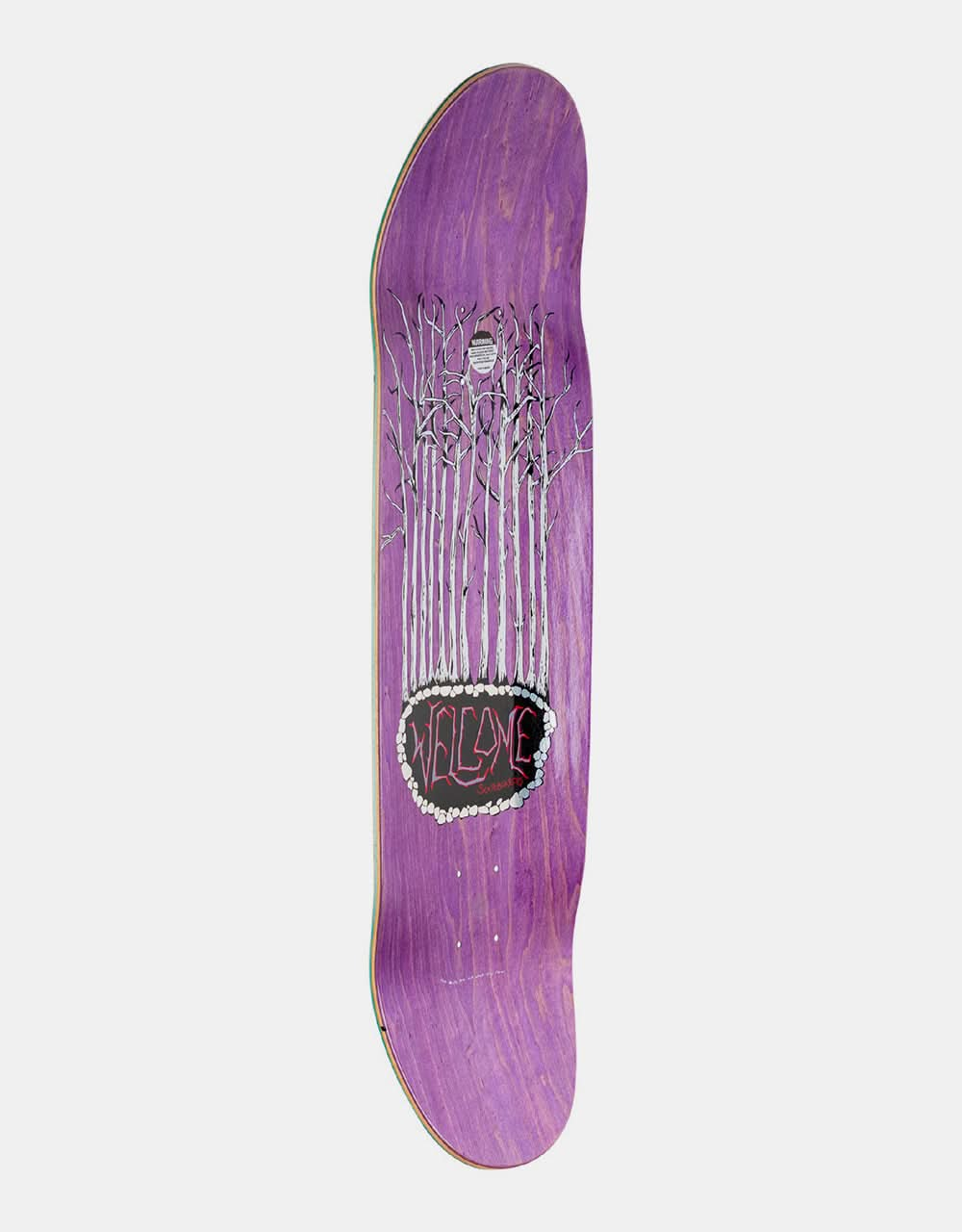 Welcome Sloth on Boline 2.0 Skateboard Deck - 9.5"