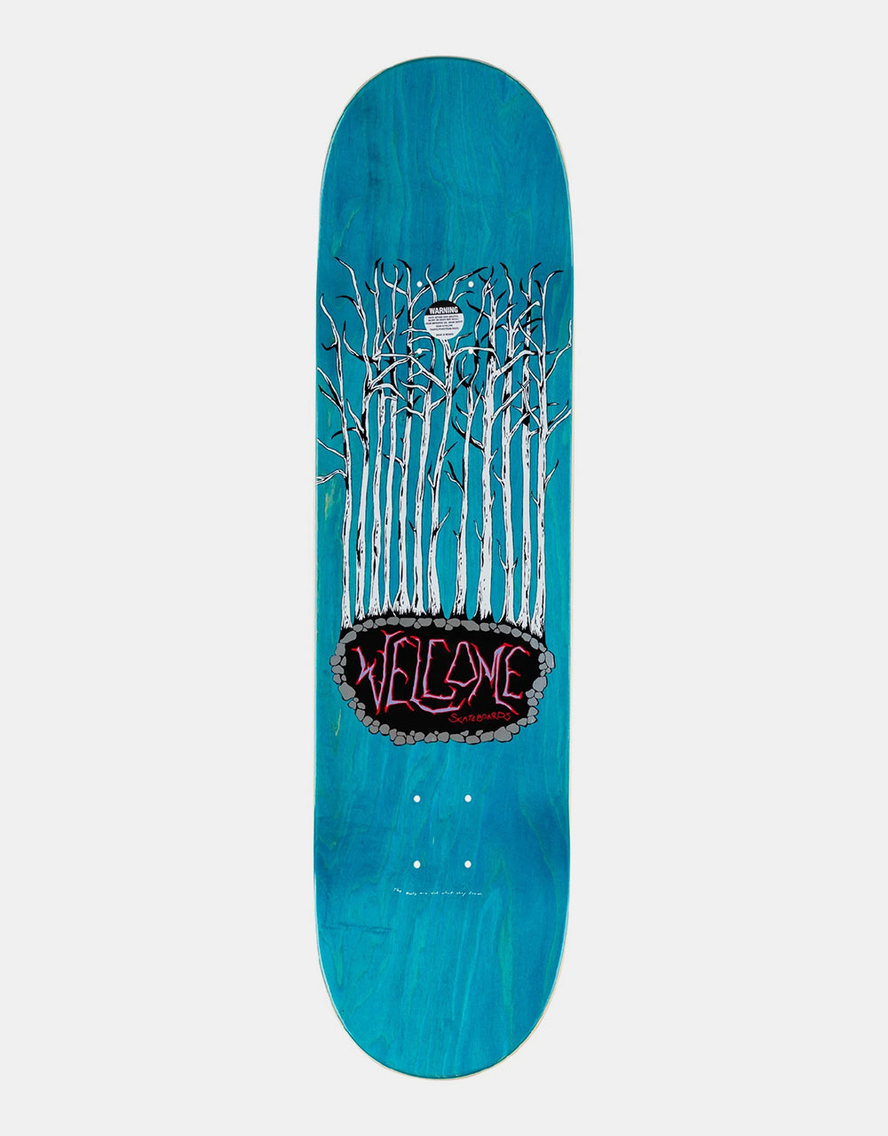 Welcome Sloth on Popsicle Skateboard Deck - 8.25"