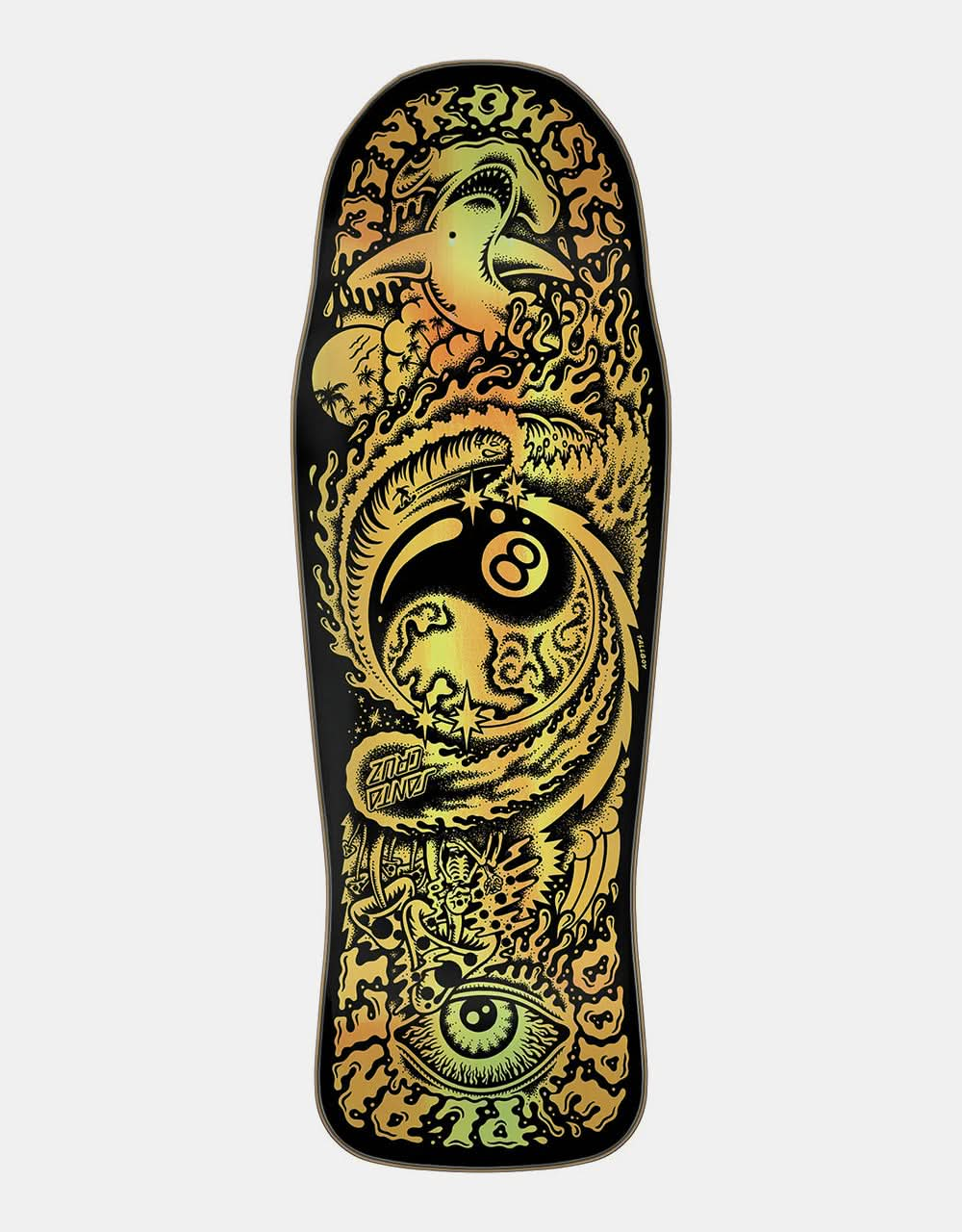 Santa Cruz Winkowski Dope Planet Skateboard Deck - 10.34"