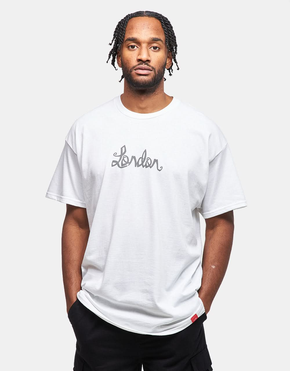 Chocolate x Route One 'London' Flip the Script T-Shirt - White