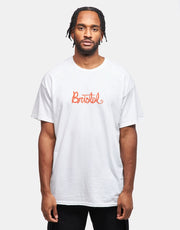 Chocolate x Route One 'Bristol' Flip the Script T-Shirt - White