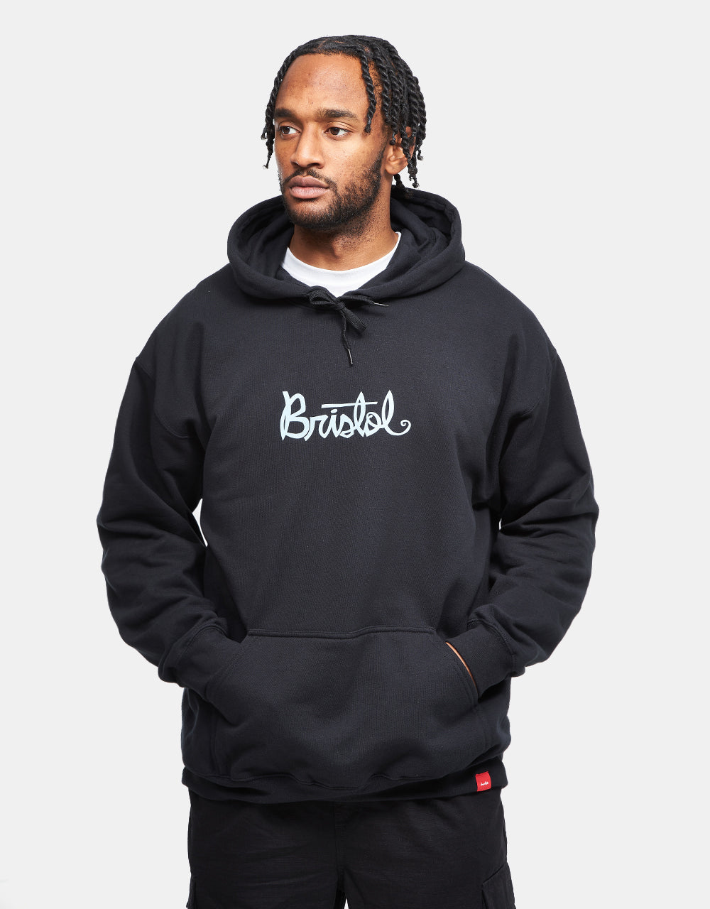 Chocolate x Route One 'Bristol' Flip the Script Pullover Hoodie - Black