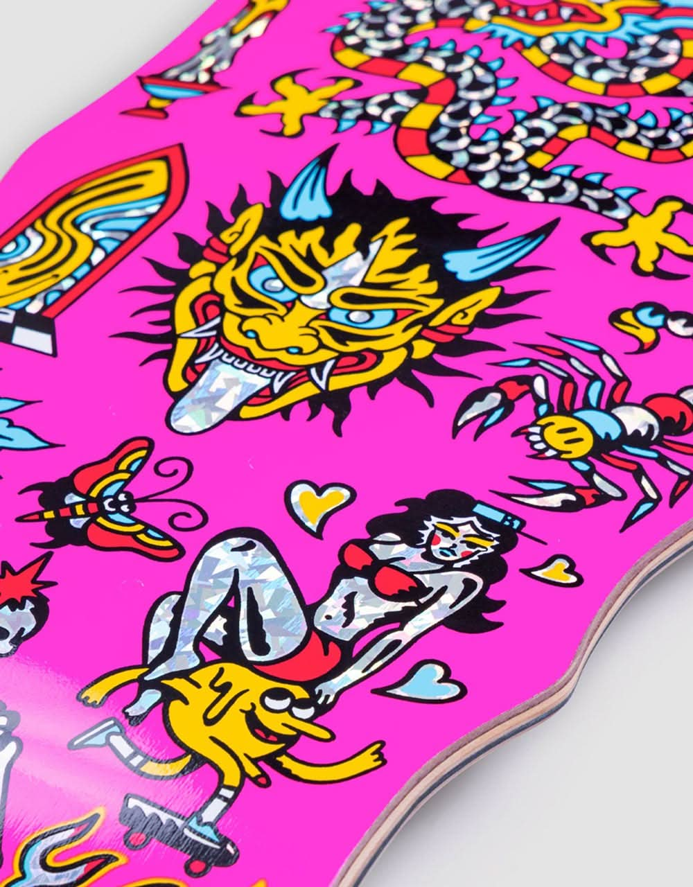 Blast Skates x Jacobo Amador Flash Collection CS Skateboard Deck - 10.25"