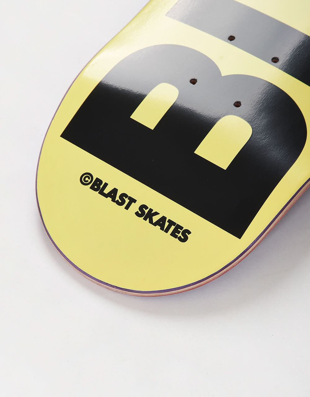 Blast Skates Energy Dome Mascot Logo Skateboard Deck