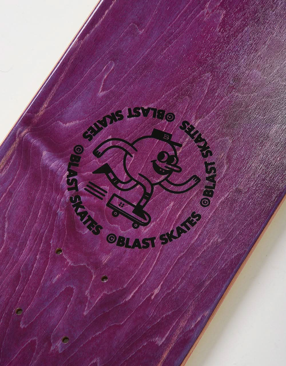 Blast Skates Energy Dome Mascot Logo 'TWIN TAIL' Skateboard Deck