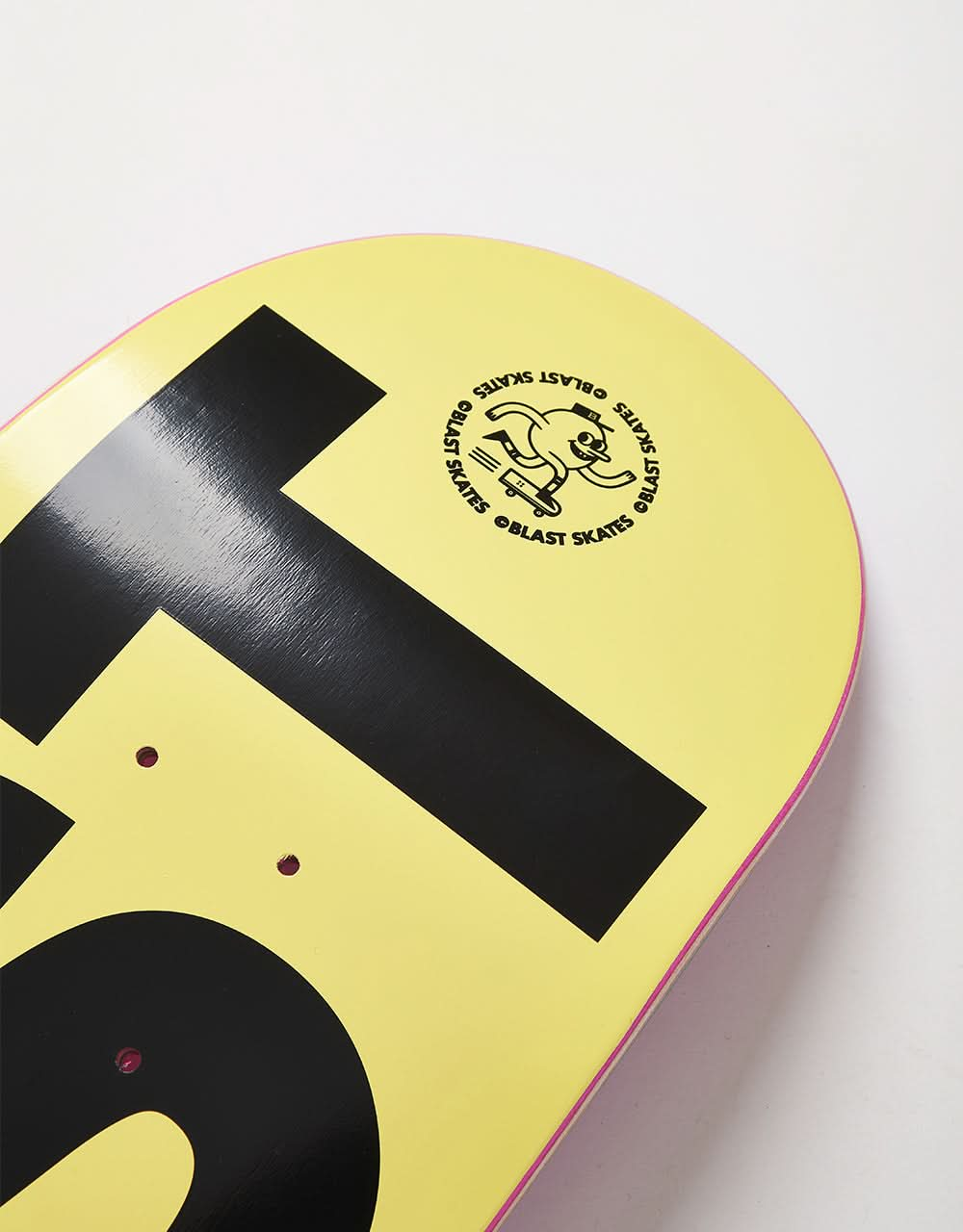 Blast Skates Energy Dome Mascot Logo 'SQUARE TAIL' Skateboard Deck