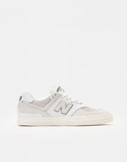 New Balance Numeric x Arrow & Beast 574 Vulc Skate Shoes - White