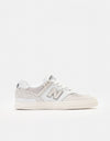 New Balance Numeric x Arrow & Beast 574 Vulc Skate Shoes - White