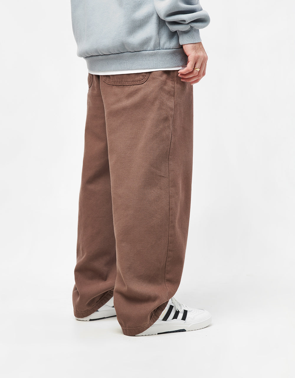 Route One Super Baggy Canvas Pant - Tiramisu