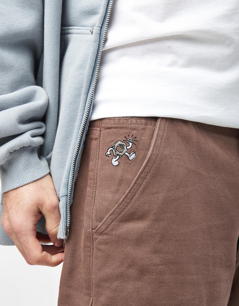 Route One Super Baggy Canvas Pant - Tiramisu