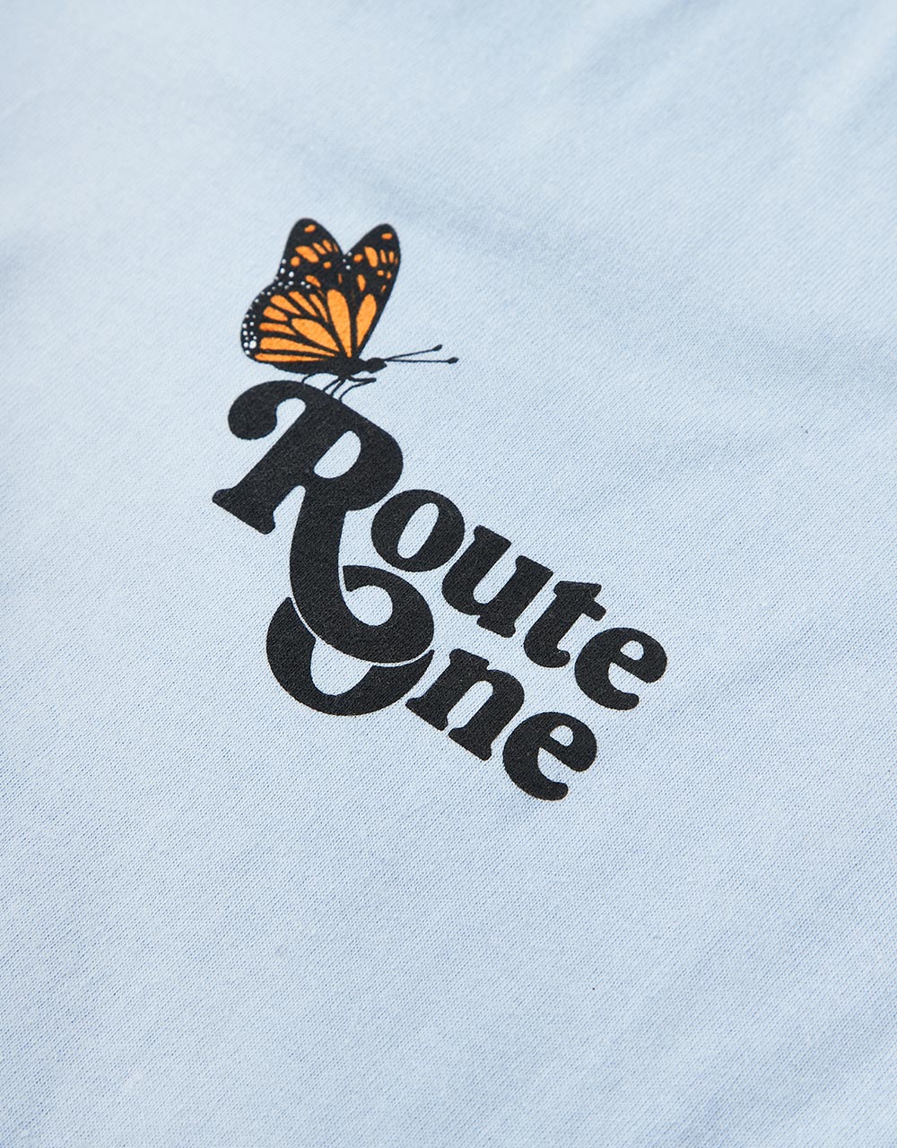 Route One Flutter T-Shirt - Light Blue