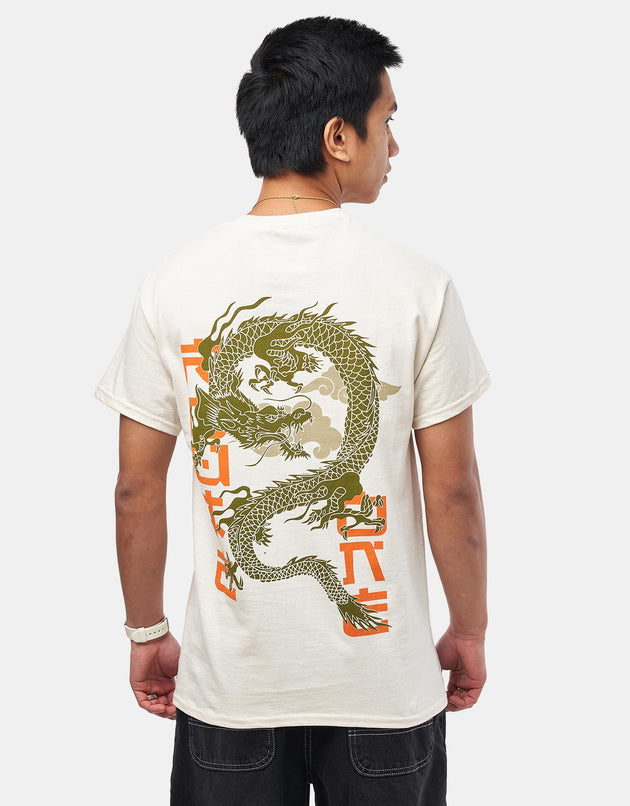 Route One Dragon T-Shirt - Natural