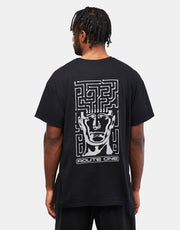 Route One Mind Maze T-Shirt - Black