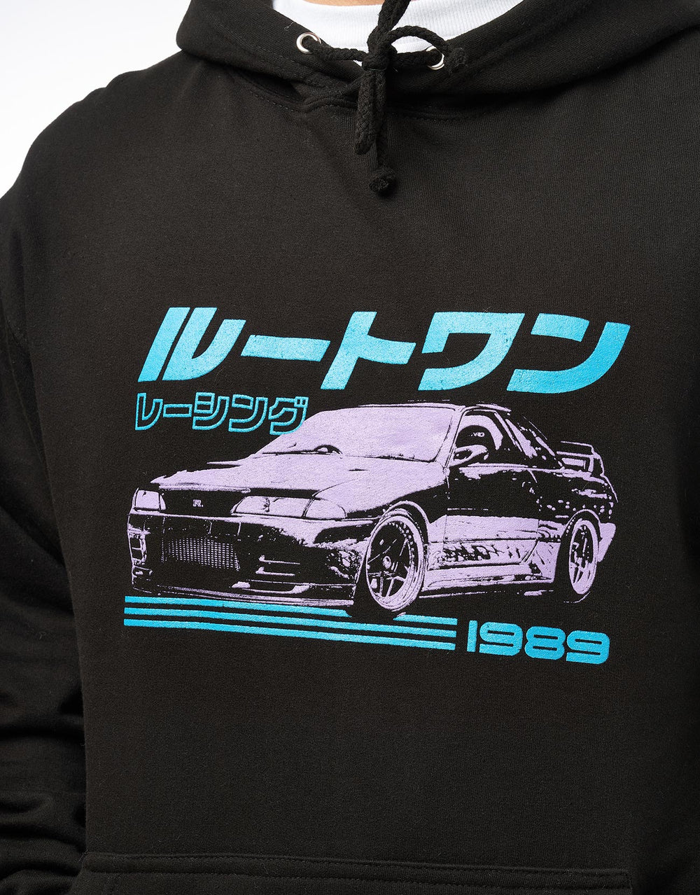 Route One GTR1 Pullover Hoodie - Black