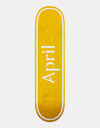 April OG Logo Skateboard Deck