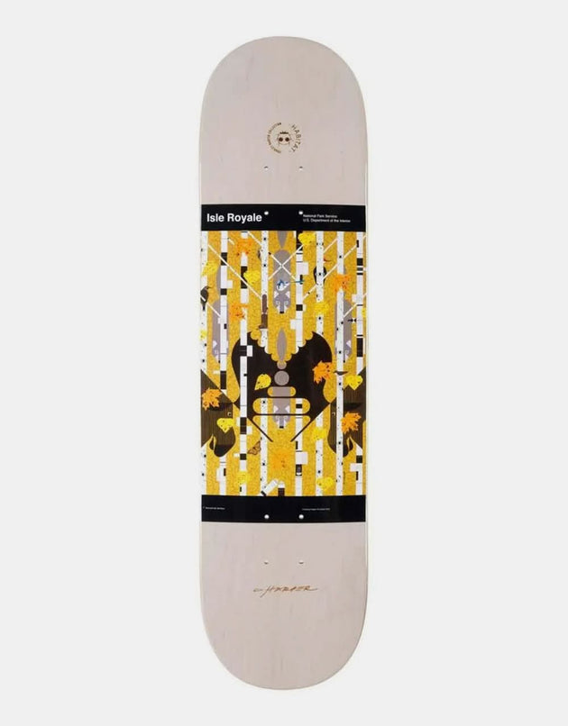 Habitat Harper Isle Royale Skateboard Deck - 8"