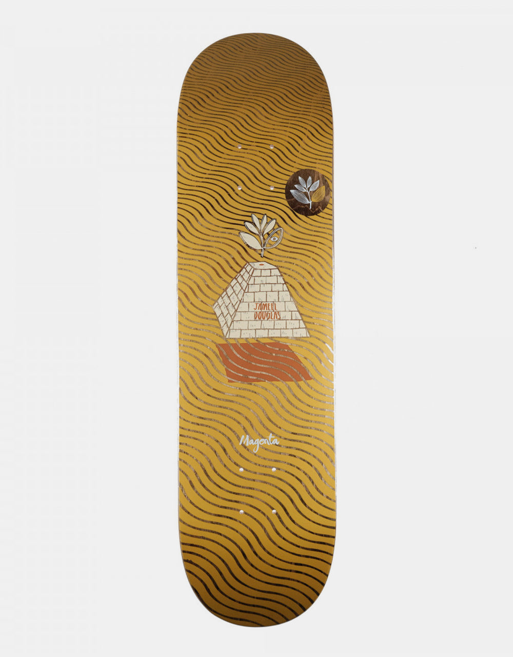 Magenta Jameel Pyramid Skateboard Deck