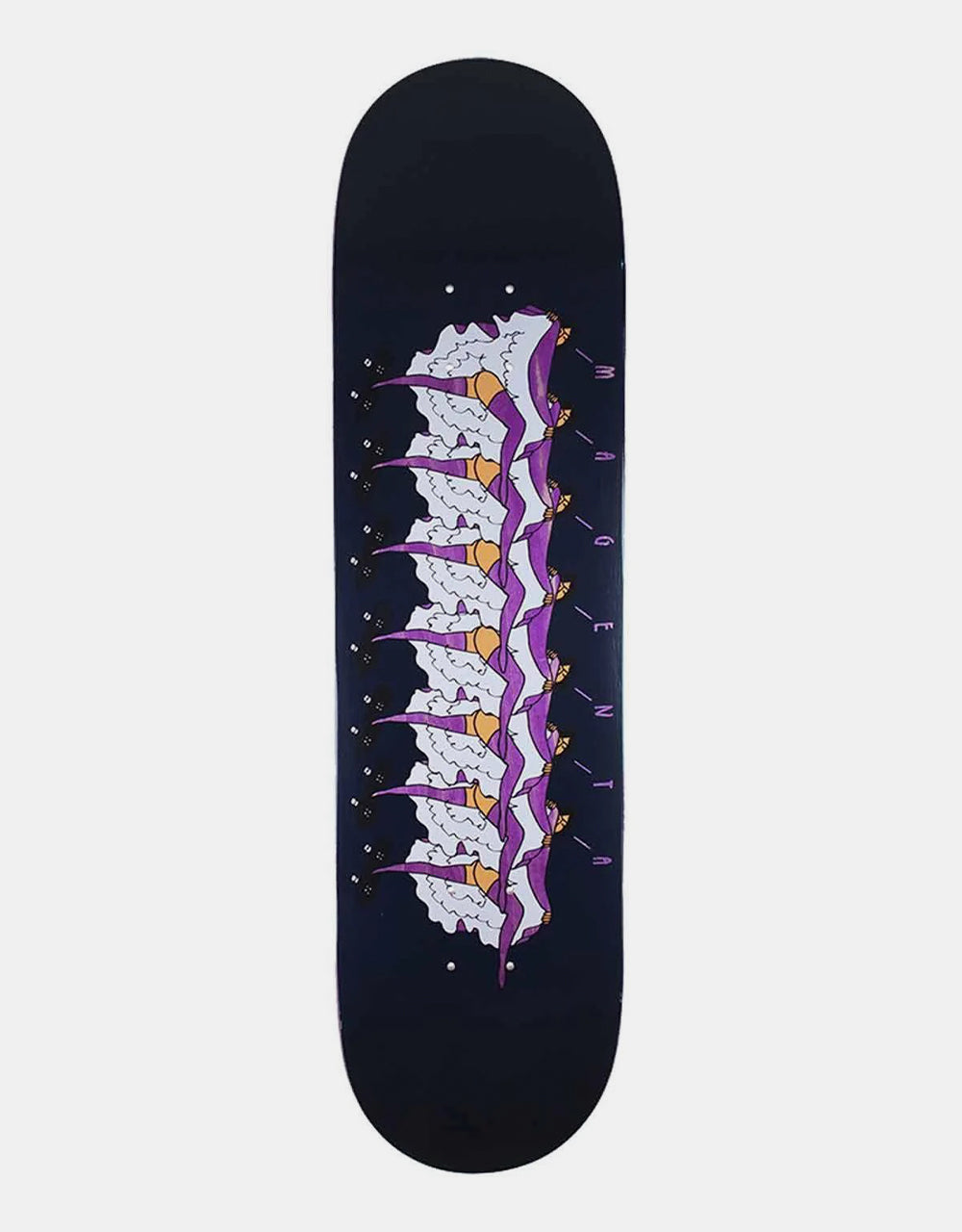 Magenta Cancan Skateboard Deck - 8.25"