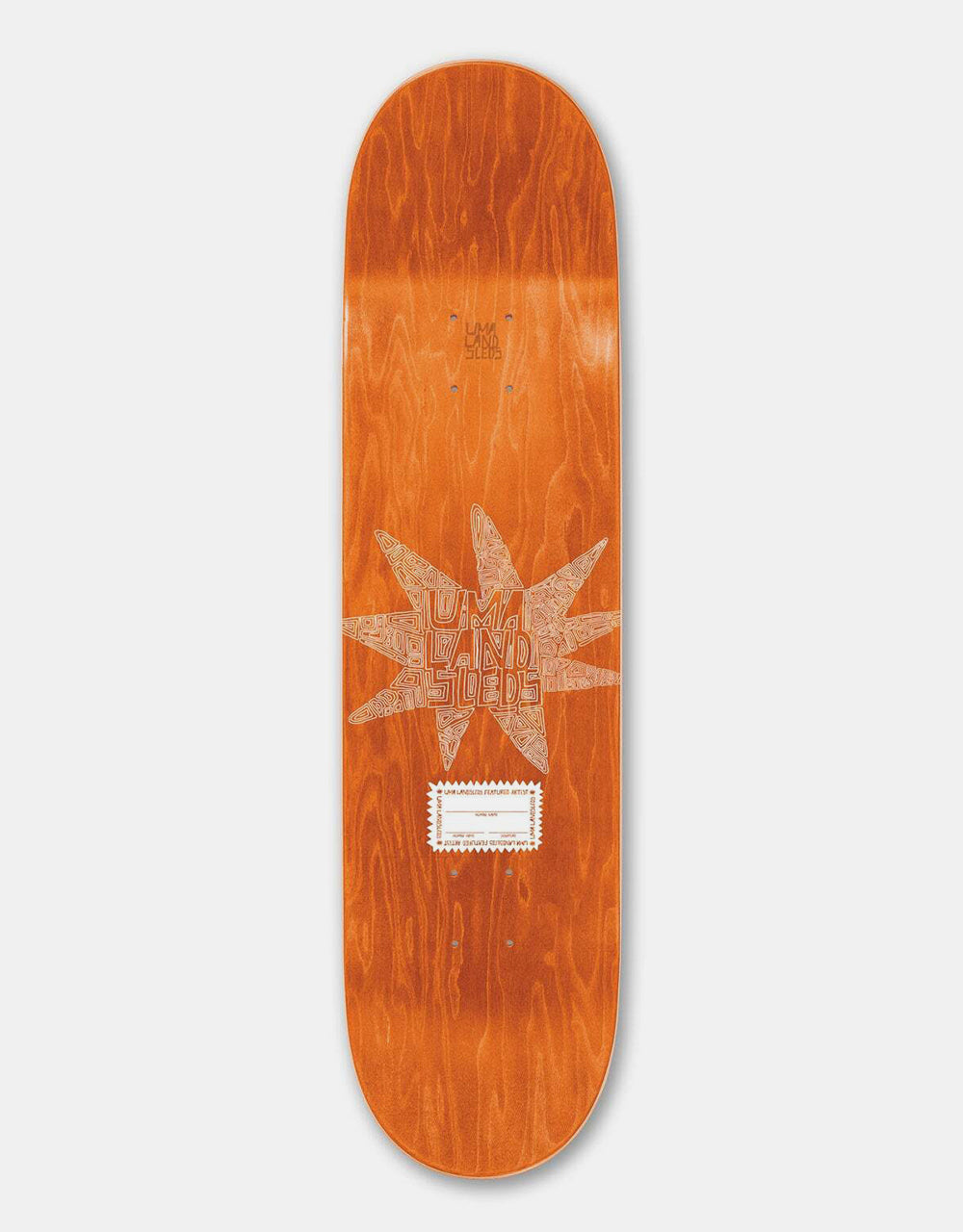 UMAVERSE Maité Streams Skateboard Deck - 8.25"