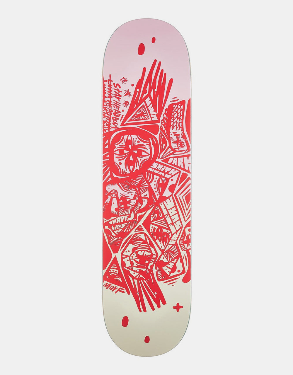 UMAVERSE Evan Right Said Red Skateboard Deck - 8.25"