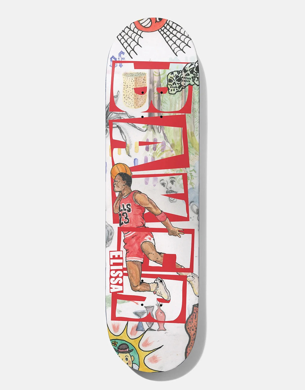 Baker Elissa MVP Skateboard Deck - 8.5"