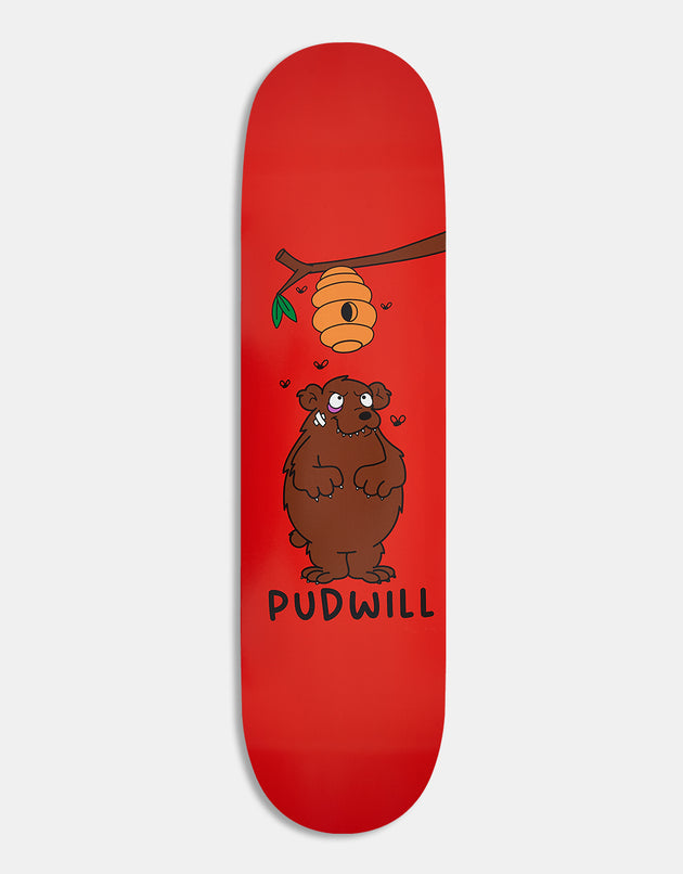 Thank You Pudwill Hungry Bear Skateboard Deck - 8.38"