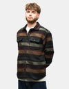 RVCA Blanket L/S Shirt - Red Earth