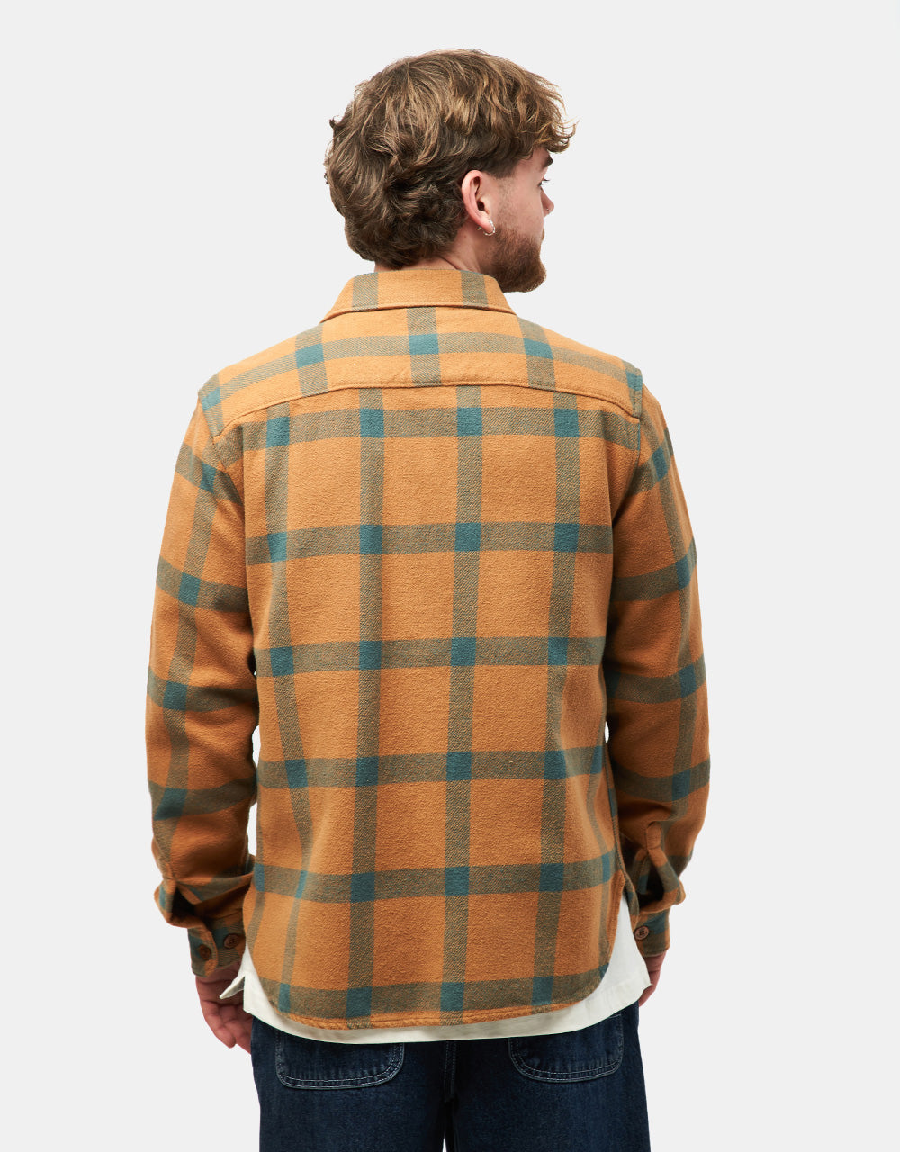 RVCA VA CPO L/S Shirt - Camel