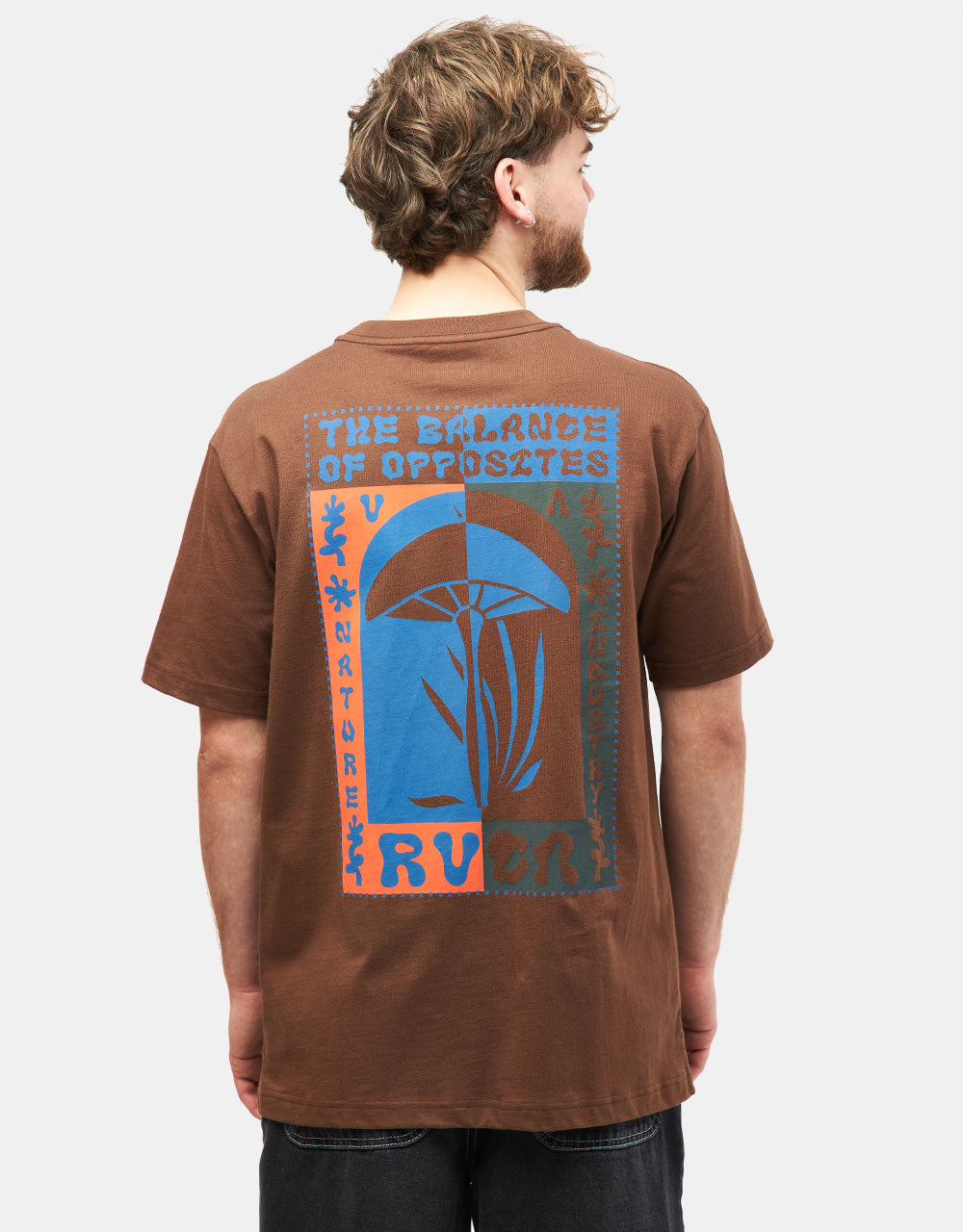 RVCA Decoshroom T-Shirt - Chocolate