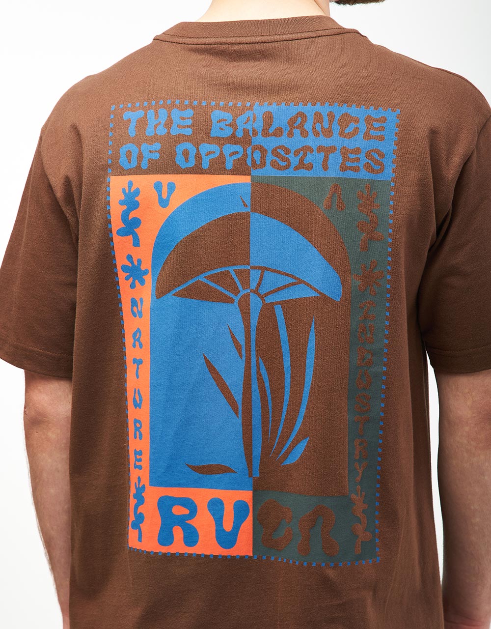 RVCA Decoshroom T-Shirt - Chocolate