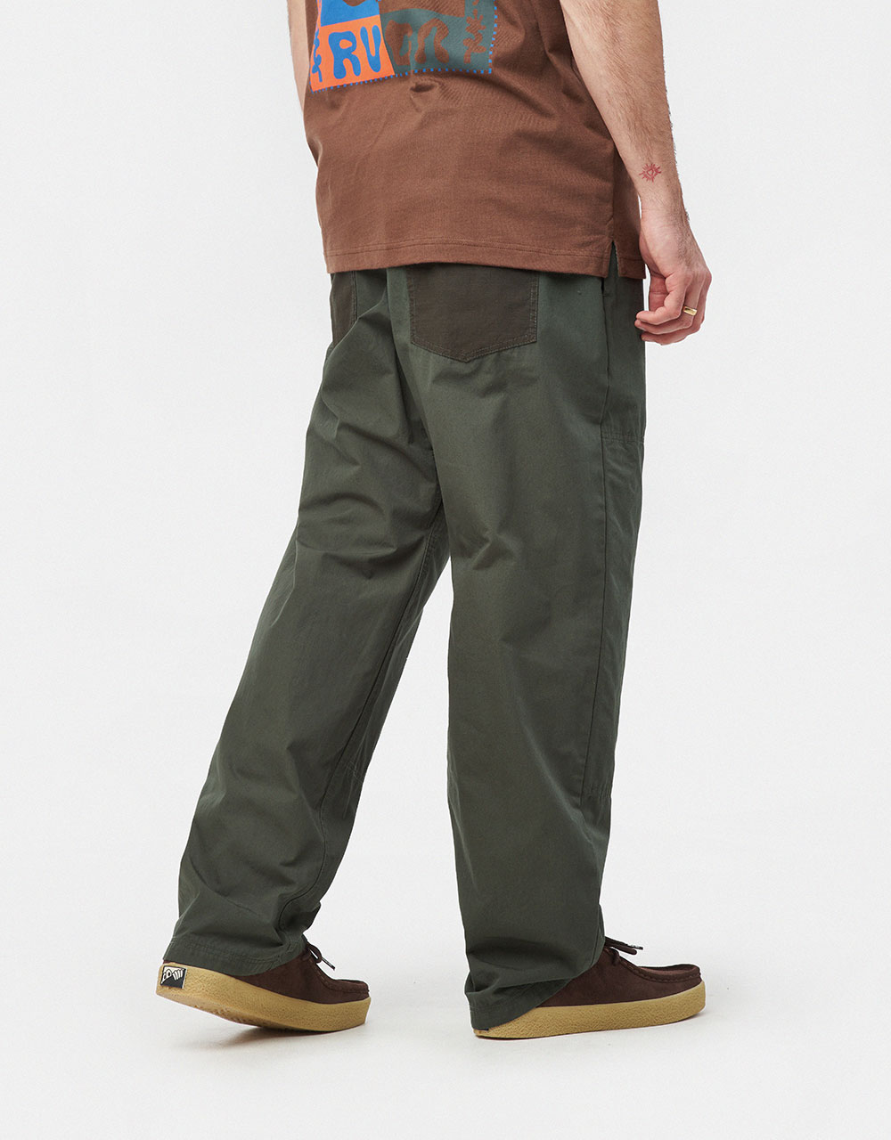 Element Chillin Double Knee Pant - Deep Forest