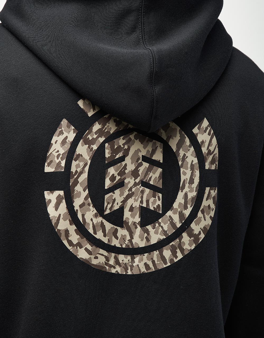 Element Rain Camo Pullover Hoodie - Flint Black