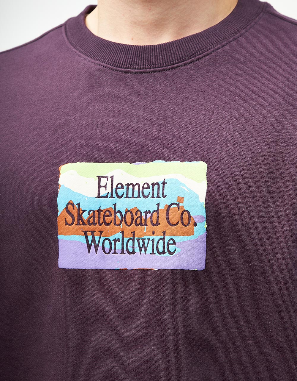 Element Form Here Crew - Plum Perfect